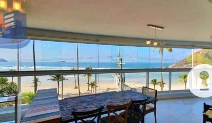 Apartamento com 3 quartos, 206 m², Frente a Praia da Enseada