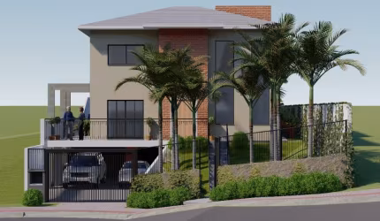 Casa na Pedra Branca com 4 quartos sendo 3 suítes, 4 banheiros e 4 vagas de garagem