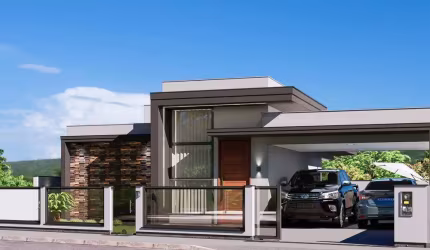Casa em Foquilhas com 3 quartos sendo 1 suíte, 2 banheiros e 2 vagas de garagem