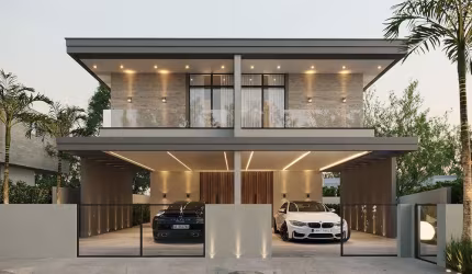 Casa a venda com 3 quartos sendo 1 suíte, 2 banheiros e 2 vagas de garagem.