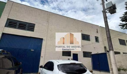 Galpão comercial com 551,50M² de construção em Barão Geraldo-Campinas