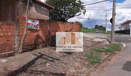 Terreno à venda, 211 m² por R$ 280.000,00 - Vila Aurocan - Campinas/SP