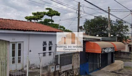 Casa Comercial com  2 casas e 1 salão  à venda, 105 m² por R$ 990.000 - Jardim Aurélia - Campinas/SP