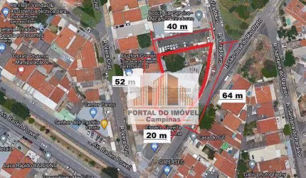 Área, 1512 m² - venda por R$ 3.200.000,00 ou aluguel por R$ 24.914,42/mês - Jardim Nova Europa - Campinas/SP