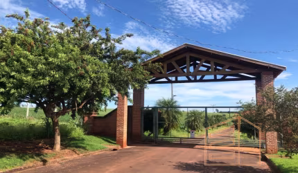 Ótima chácara - Condomínio fechado - aprox. 1.500m² área privativa - Santa Fé/Munhoz de Mello - PR.