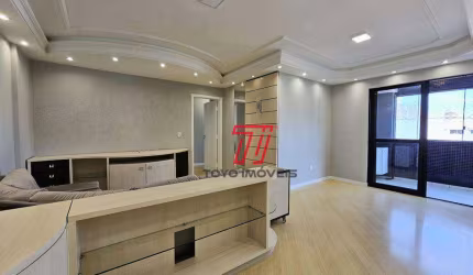 Apartamento com 3 dormitórios para alugar, 98 m² por R$ 5.589,85/mês - Portão - Curitiba/PR