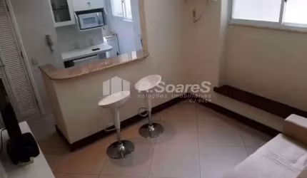 Apartamento com 1 quarto à venda na Avenida Bartolomeu Mitre, Leblon, Rio de Janeiro, 45 m2 por R$ 1.050.000