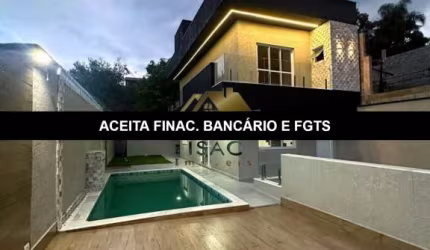 Belíssima casa em Mairiporã/SP com financ. bancário e FGTS