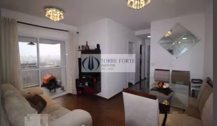 Apartamento com 3 quartos, 1 suíte, 2 vaga (s) em Santo André
