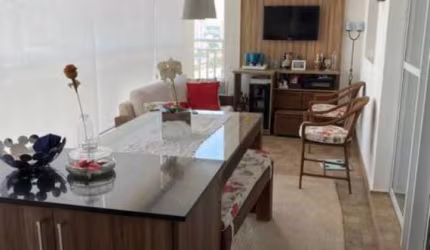 Apartamento 3 dormitórios, 1 suíte , 2 vagas, lazer completo Tatuapé