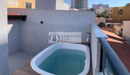 Lindo sobrado 3 dormitórios 1 suíte 2 vagas com churrasqueira e piscina