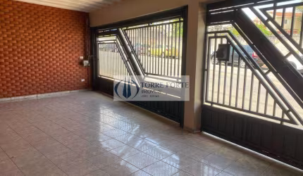Lindo sobrado 3 dormitórios, 2 vagas com edícula no Rudge Ramos
