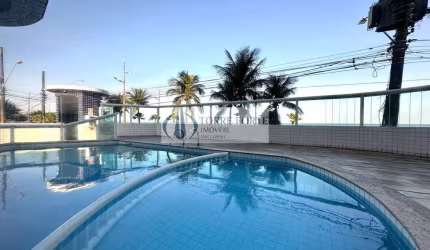 Lindo Apartamento 1 dormitorio,1 suíte, 1 vaga com vista para o Mar