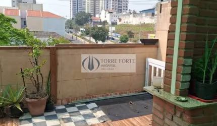 Linda cobertura 2 dormitórios, 2 vagas  com área gourmet
