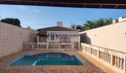 Casa terrea com 3 dormitórios 1 suite 6 vagas com piscina