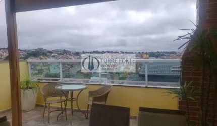 Linda cobertura  sem condomínio 3 dormitórios, 1 suíte , 1 vaga
