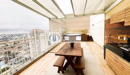 Cobertura 190 m2, 2 dormitórios, 3 vagas, na Vila Carrão Condomínio Clube