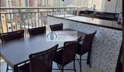 Lindo apartamento 3 dormitórios, 3 suítes, 2 vagas com varanda gourmet