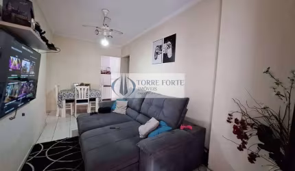 Lindo apartamento 1 dormitório, 1 vaga a 50 metros da Praia