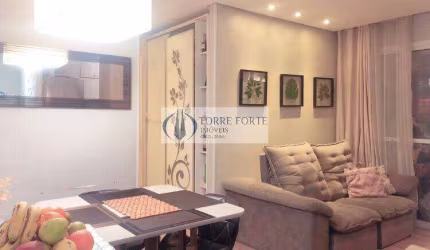 Apartamento com varanda gourmet  2 dormitorios 1 suite 1 vaga no Tatuapé