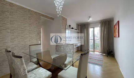 Apartamento mobiliado, 3 dormitórios, 64 m2, 1 vaga, na Vila Carrão