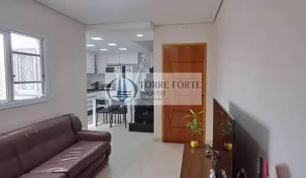 Apartamento Cobertura 2 dormitórios, 2 vagas de garagem em Santo André