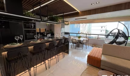 Apartamento para Venda em Santo André, Jardim, 3 dormitórios, 3 suítes, 4 banheiros, 3 vagas