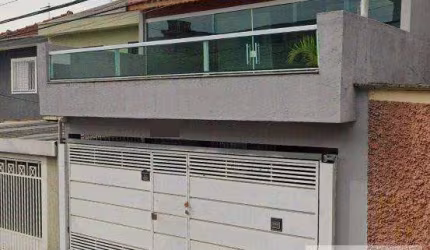 Sobrado para Venda em Santo André, Santa Maria, 3 dormitórios, 1 banheiro, 2 vagas