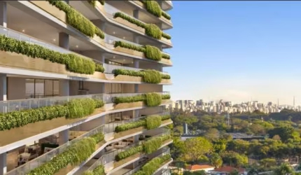 Apartamento para Venda em São Paulo, Moema, 4 dormitórios, 4 suítes, 5 banheiros, 4 vagas