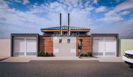 Casa para Venda em Itanhaém, Jardim Santa Julia, 2 dormitórios, 1 suíte, 1 banheiro, 3 vagas