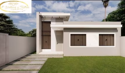 Linda casa 3 quartos (1suíte), próxima à praia
