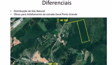 Terreno - Área industrial, para Venda em Araquari/SC PORTO GRANDE