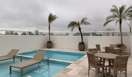 BOQUEIRÃO – LOCAÇÃO – 02 SUITES – LAZER COMPLETO
