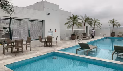 BOQUEIRÃO – LOCAÇÃO – 02 SUITES – LAZER COMPLETO