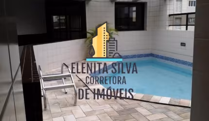 ** GONZAGA – LOCAÇÃO – LAZER - 02 DORMITÓRIOS AMPLOS COM SACADA + DEPENDENCIA COMPLETA DE EMPREGADA