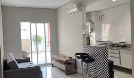 LOCAÇÃO APARTAMNETO 2 DORM NO CORAÇÃO DO GONZAGA FINAMENTE DECORADO