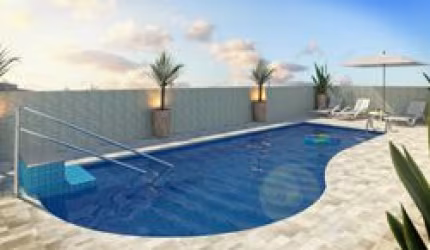 Excelente apartamento Garden 2 suítes no Boqueirão - Santos - SP