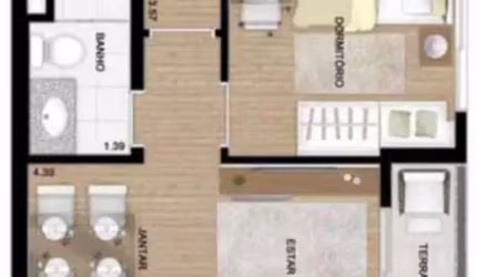 Apartamento em Liberdade  -  São Paulo