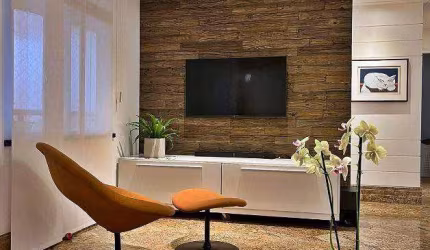 Apartamento  vista mar,   1 quadra da beira Mar, com 3 suítes,  à venda, 221 m² por R$ 2.500.000 - Mucuripe - Fortaleza/CE