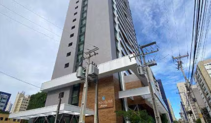 Oportunidade para Investidores, Repasse Beach Class Meireles, Unidade quitada, Andar alto 41 m² por R$ 590.000 - Meireles - Fortaleza/CE