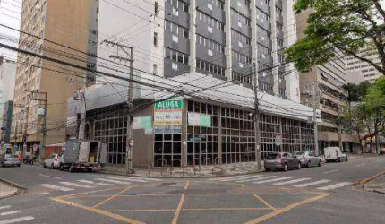 Excelente Prédio comercial com 3.577,40m construídos em excelente localização no Centro de Curitiba.