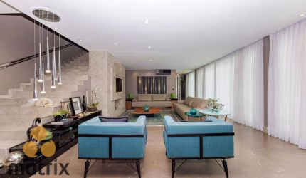 Magnífica Mansão com 4 dormitórios à venda, 670 m² por R$ 8.500.000 - Campo Comprido - Curitiba/PR!