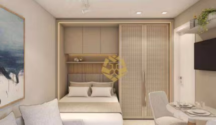 Studio com 1 dormitório à venda, 22 m² por R$ 245.000 - Novo Mundo - Curitiba/PR!