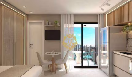 Studio com 1 dormitório à venda, 22 m² por R$ 250.000 - Novo Mundo - Curitiba/PR!