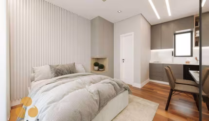 Studio com 1 dormitório à venda, 23 m² por R$ 255.000,00 - Cabral - Curitiba/PR