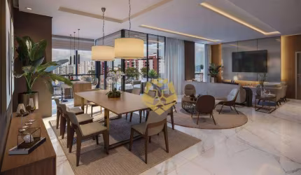 Apartamento Impecável com 3 dormitórios à venda, 200 m² por R$ 2.985.746 - Alto da Glória - Curitiba/PR