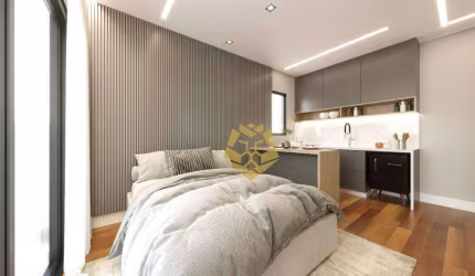 Studio com 1 dormitório à venda, 24 m² por R$ 263.000,00 - Cabral - Curitiba/PR