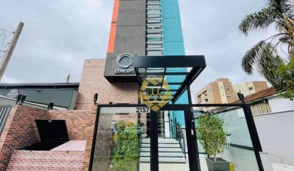 Maravilhoso studio para alugar, 30 m² por R$ 2.050/mês - Água Verde - Curitiba/PR