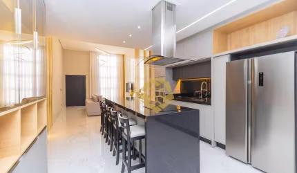 Casa Mobiliada de Alto Padrão com 3 dormitórios à venda, 160m² por R$ 1.200.000 - Centro - Piraquara/PR!