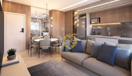 Apartamento com 2 dormitórios à venda, 55 m² por R$ 717.000,00 - Juvevê - Curitiba/PR